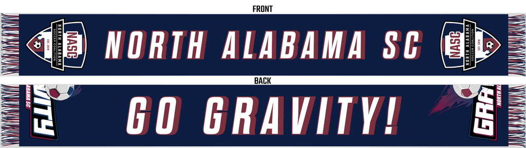 North Alabama SC Supporters Scarf
